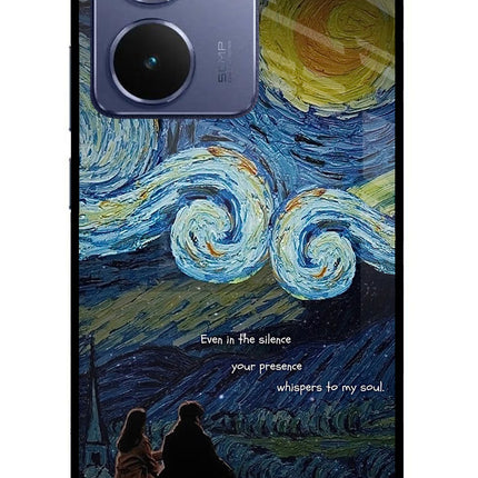 Softcore Realme P3 Ultra 5G Glass Case Back Cover by Casekaro