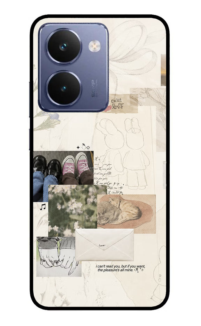 Soft Aesthetic Realme P3 Ultra 5G Glass Case Back Cover by Casekaro