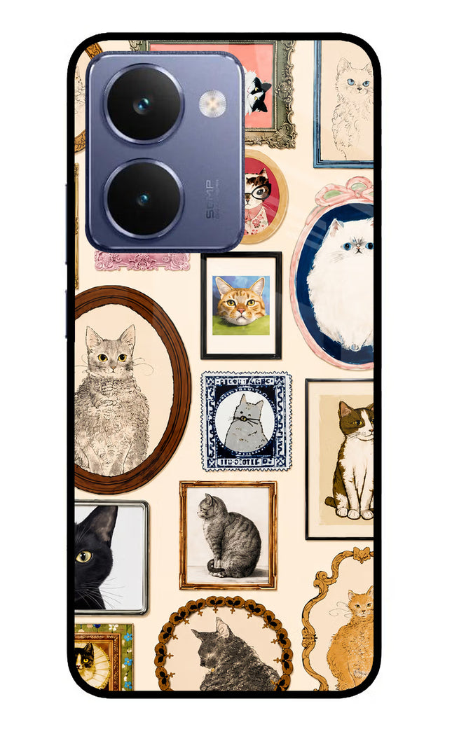 Mirror Cats Realme P3 Ultra 5G Glass Case Back Cover by Casekaro