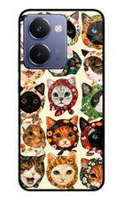 Cool Cat Realme P3 Ultra 5G Glass Case Back Cover by Casekaro
