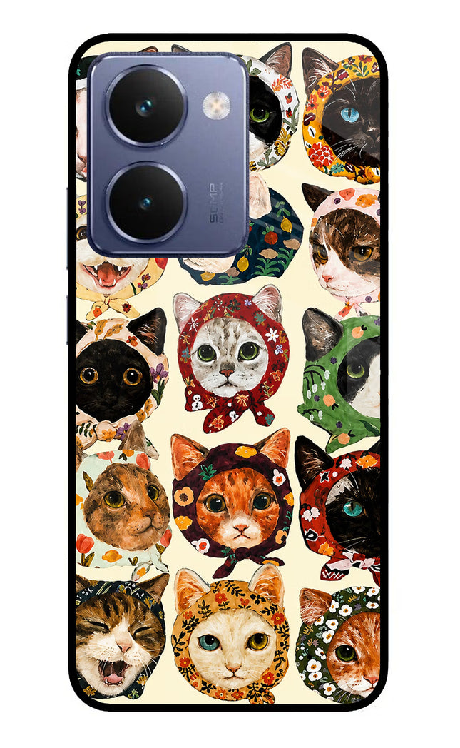 Cool Cat Realme P3 Ultra 5G Glass Case Back Cover by Casekaro