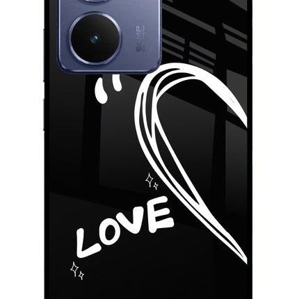 Love Line Realme P3 Ultra 5G Glass Case Back Cover by Casekaro