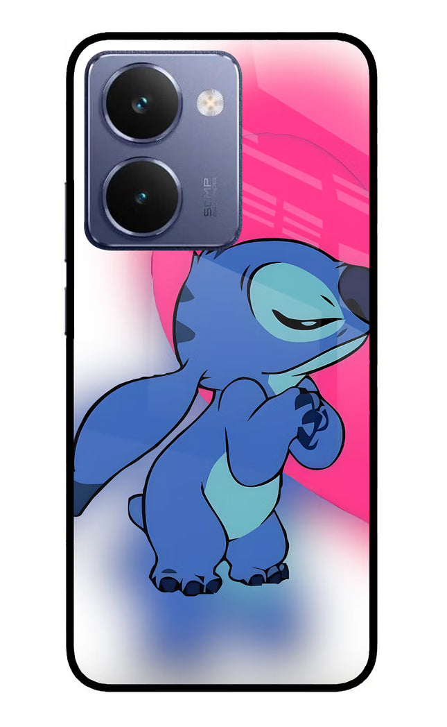 Stitch Hug Realme P3 Ultra 5G Glass Case Back Cover by Casekaro