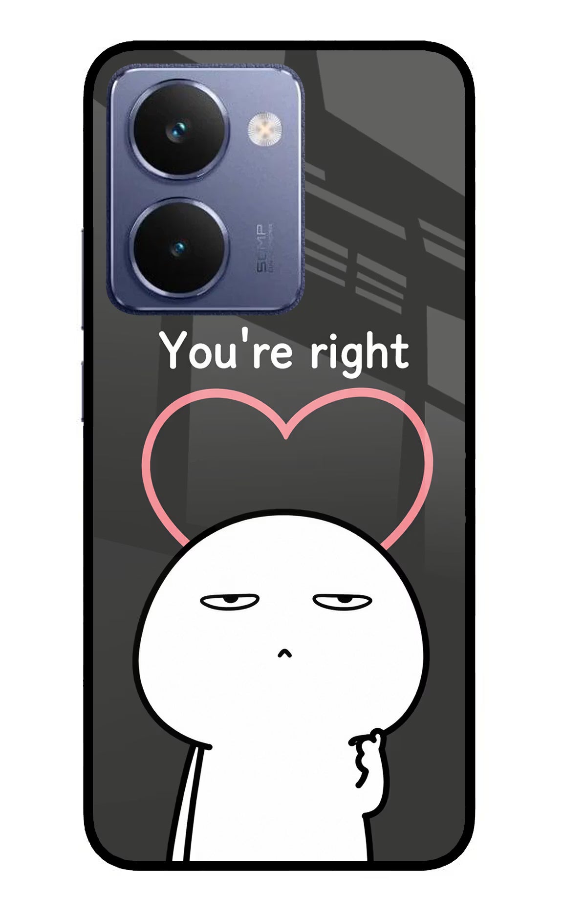 You're Right Realme P3 Ultra 5G Glass Case