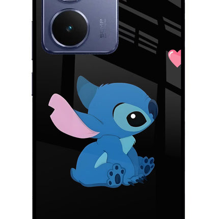 Stitch Crush Realme P3 Ultra 5G Glass Case Back Cover by Casekaro