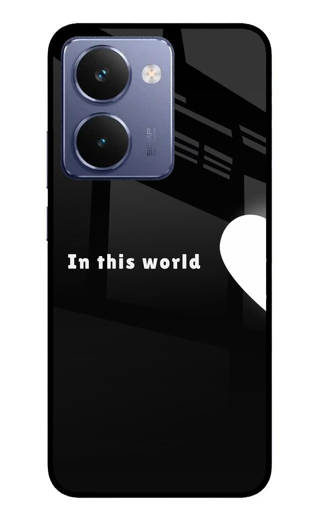 This World Realme P3 Ultra 5G Glass Case Back Cover by Casekaro