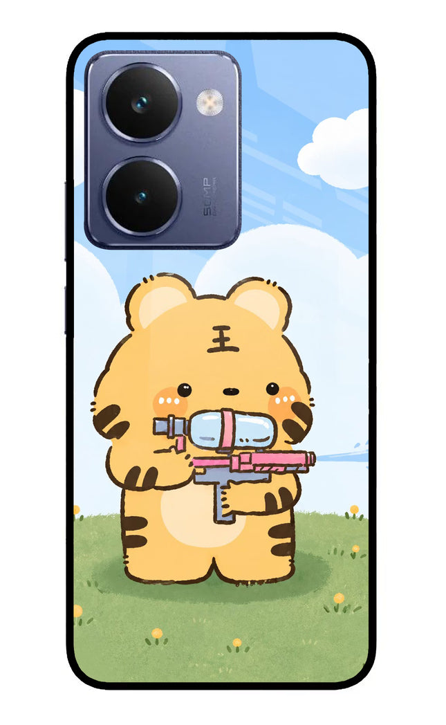 Tiger Treat Realme P3 Ultra 5G Glass Case Back Cover by Casekaro