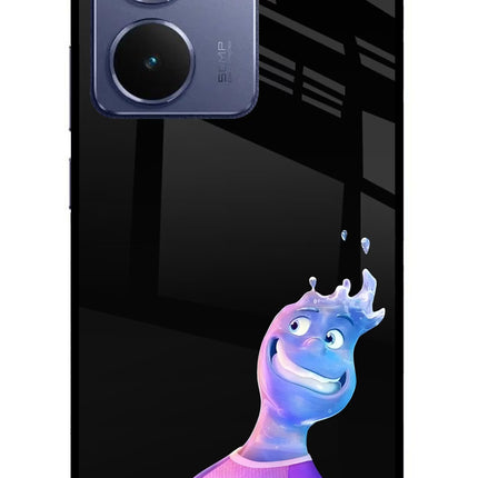 Wade Wave Realme P3 Ultra 5G Glass Case Back Cover by Casekaro