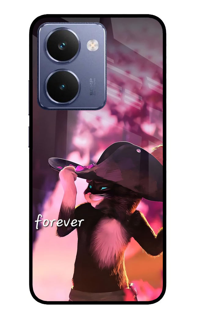 Forever Cat Realme P3 Ultra 5G Glass Case Back Cover by Casekaro