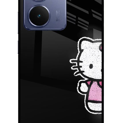 Kitty Charm Realme P3 Ultra 5G Glass Case Back Cover by Casekaro