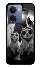 Hood Cats Realme P3 Ultra 5G Glass Case Back Cover by Casekaro