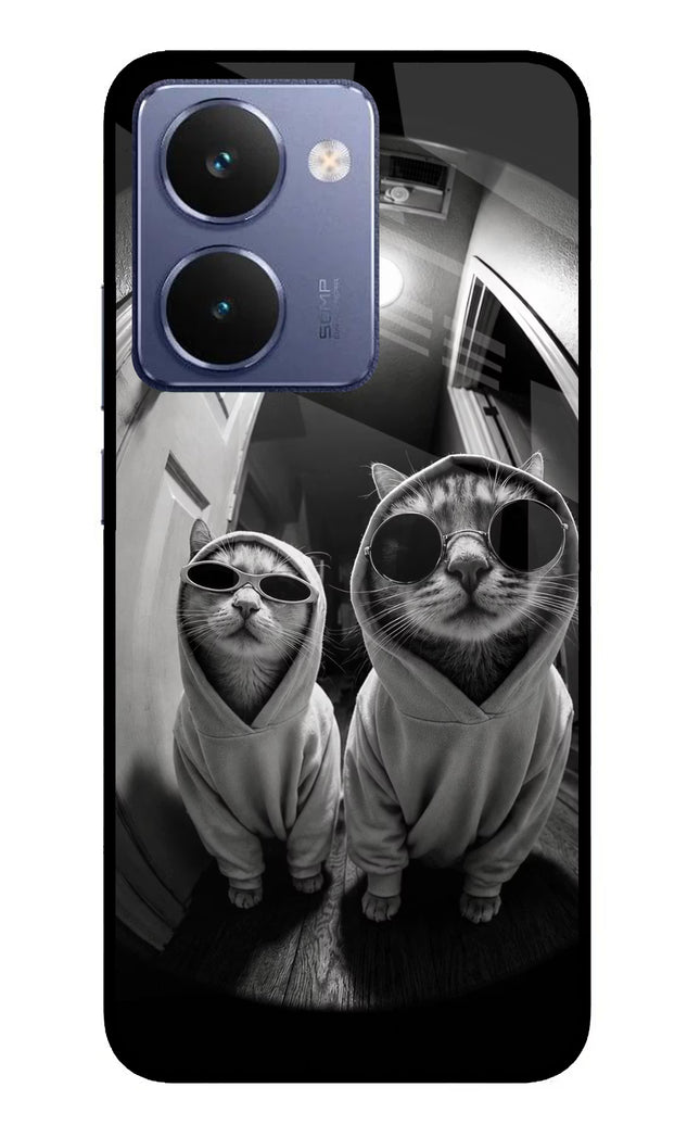 Hood Cats Realme P3 Ultra 5G Glass Case Back Cover by Casekaro