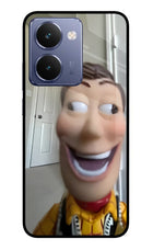 Side Eye Woody Realme P3 Ultra 5G Glass Case Back Cover by Casekaro