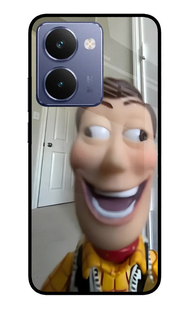 Side Eye Woody Realme P3 Ultra 5G Glass Case Back Cover by Casekaro