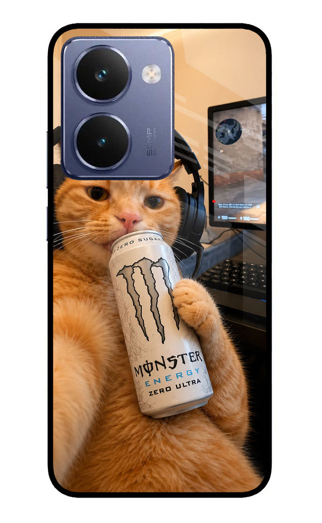 Gamer Cat Energy Realme P3 Ultra 5G Glass Case