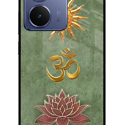 Om & Lotus Realme P3 Ultra 5G Glass Case