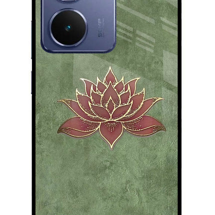 Lotus Grace Realme P3 Ultra 5G Glass Case