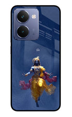 Cosmic Krishna Realme P3 Ultra 5G Glass Case Back Cover by Casekaro