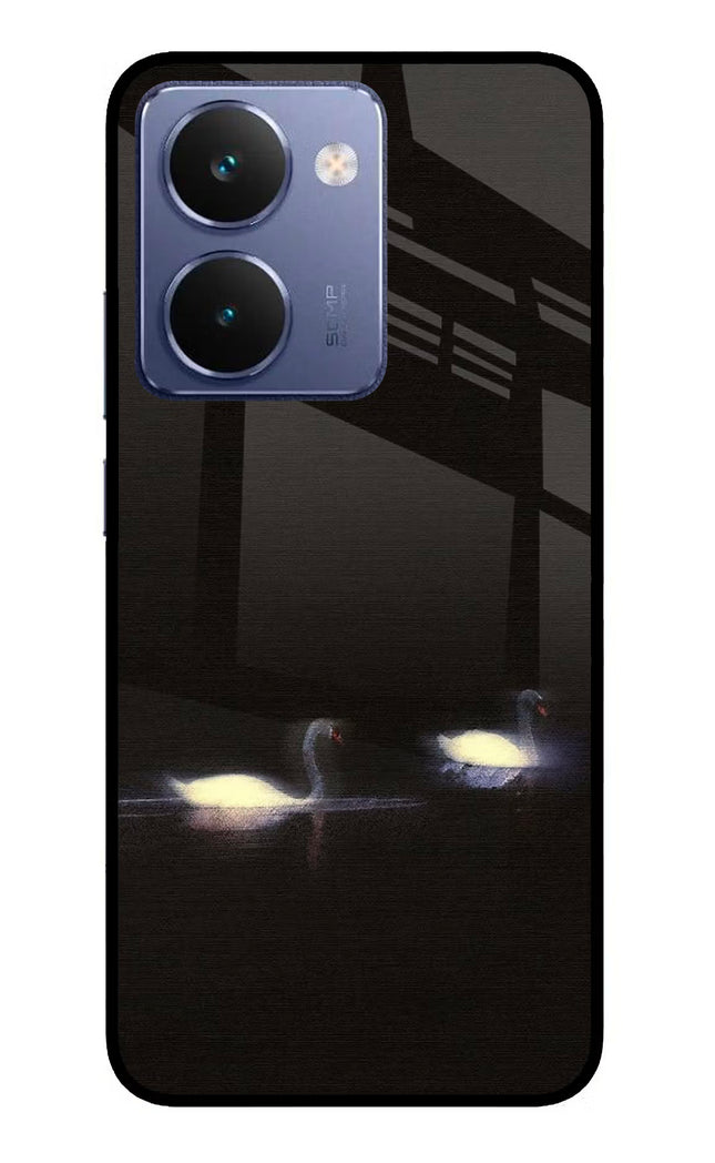 Silent Swans Realme P3 Ultra 5G Glass Case Back Cover by Casekaro