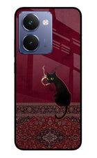 Midnight Cat Realme P3 Ultra 5G Glass Case