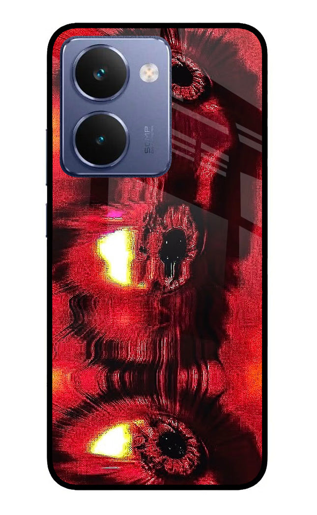 Fire Eye Realme P3 Ultra 5G Glass Case Back Cover by Casekaro
