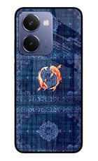 Koi Blue Realme P3 Ultra 5G Glass Case