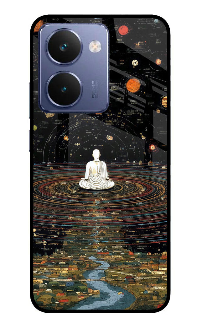 Space Monk Realme P3 Ultra 5G Glass Case Back Cover by Casekaro