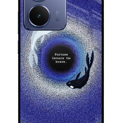 Dark Koi Realme P3 Ultra 5G Glass Case