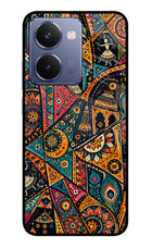 Folk Print Realme P3 Ultra 5G Glass Case