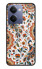 White Mayura Realme P3 Ultra 5G Glass Case