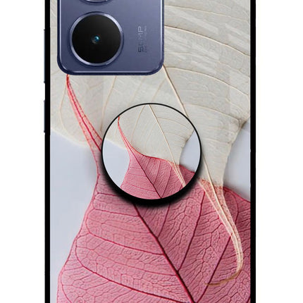 White Pink Leaf Realme P3 Ultra 5G Pop Case by Casekaro