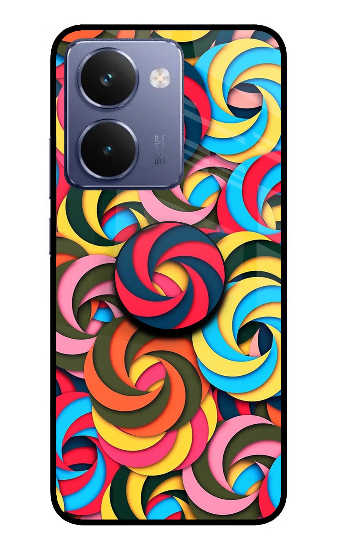 Spiral Pattern Realme P3 Ultra 5G Pop Case by Casekaro