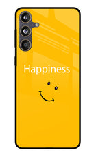 Happiness With Smiley Samsung F55 5G Glass Case