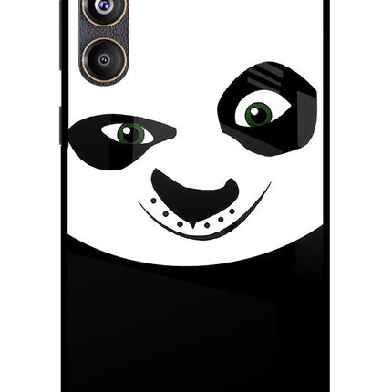 Panda Samsung F55 5G Glass Case