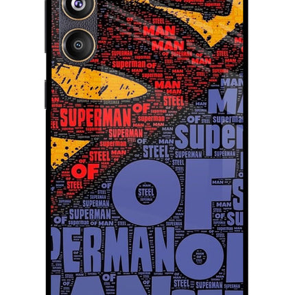 Superman Samsung F55 5G Glass Case