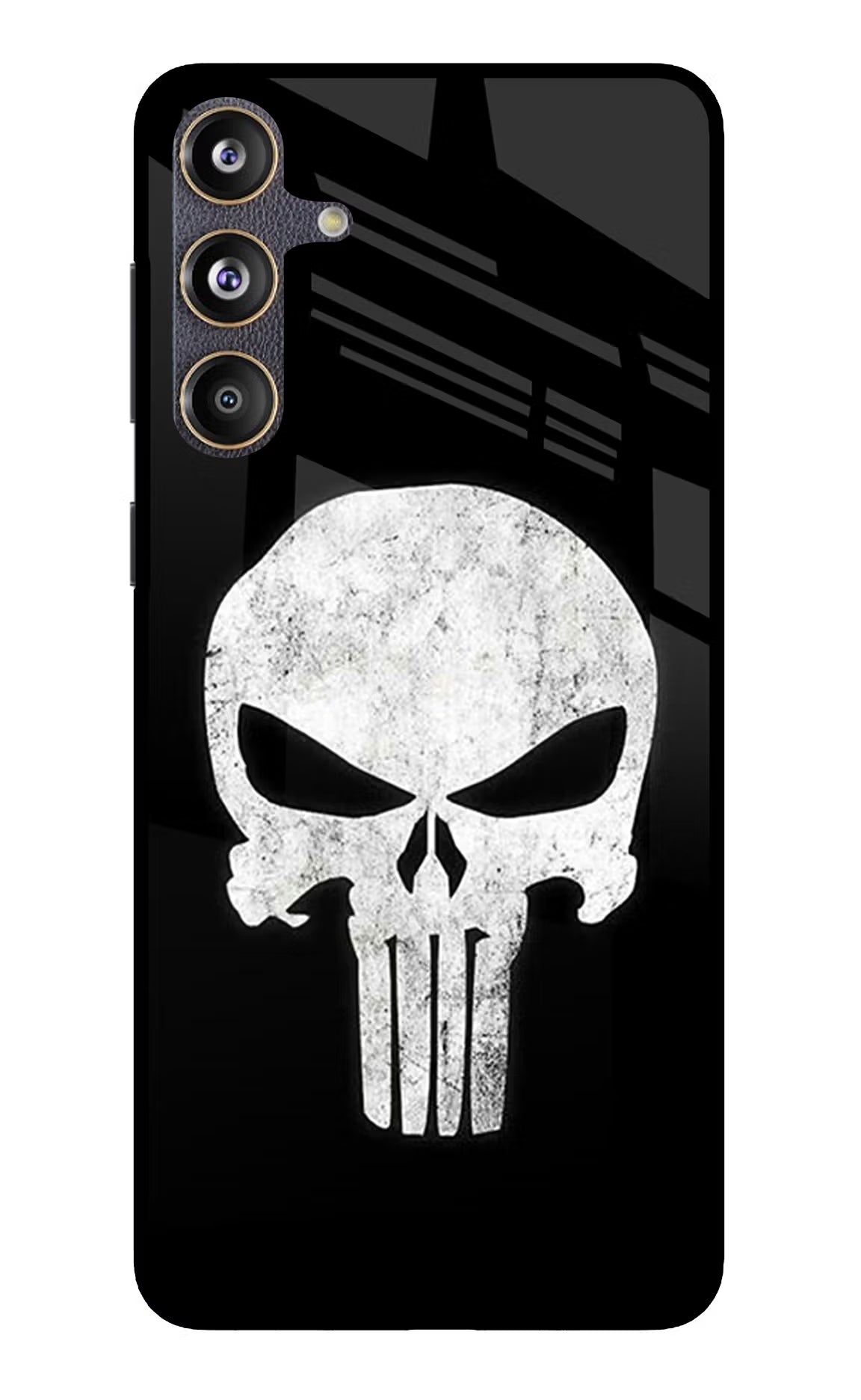 Punisher Skull Samsung F55 5G Glass Case