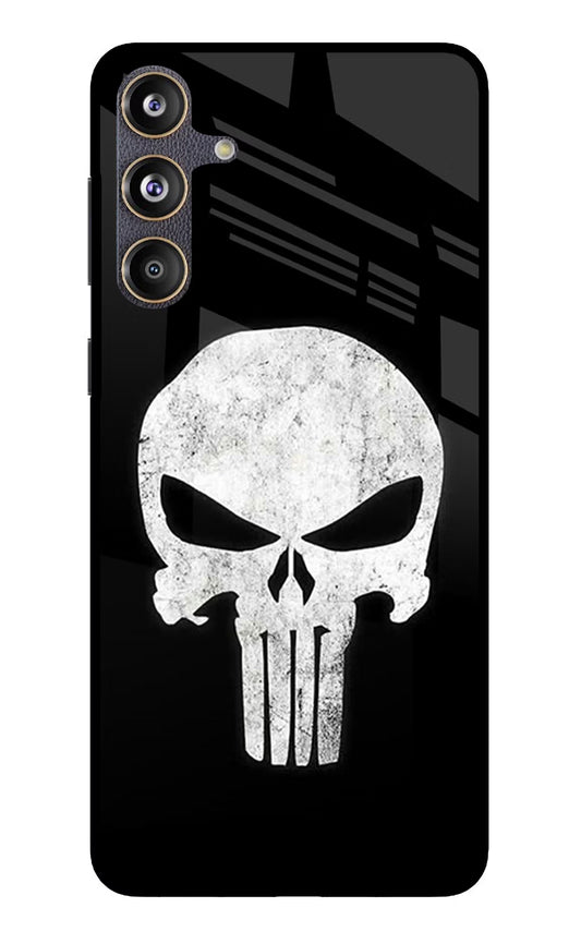 Punisher Skull Samsung F55 5G Glass Case
