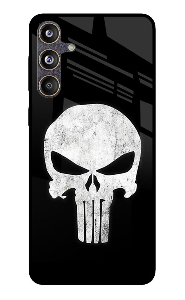 Punisher Skull Samsung F55 5G Glass Case