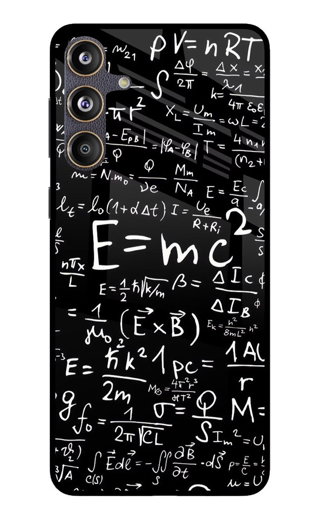 Physics Formula Samsung F55 5G Glass Case