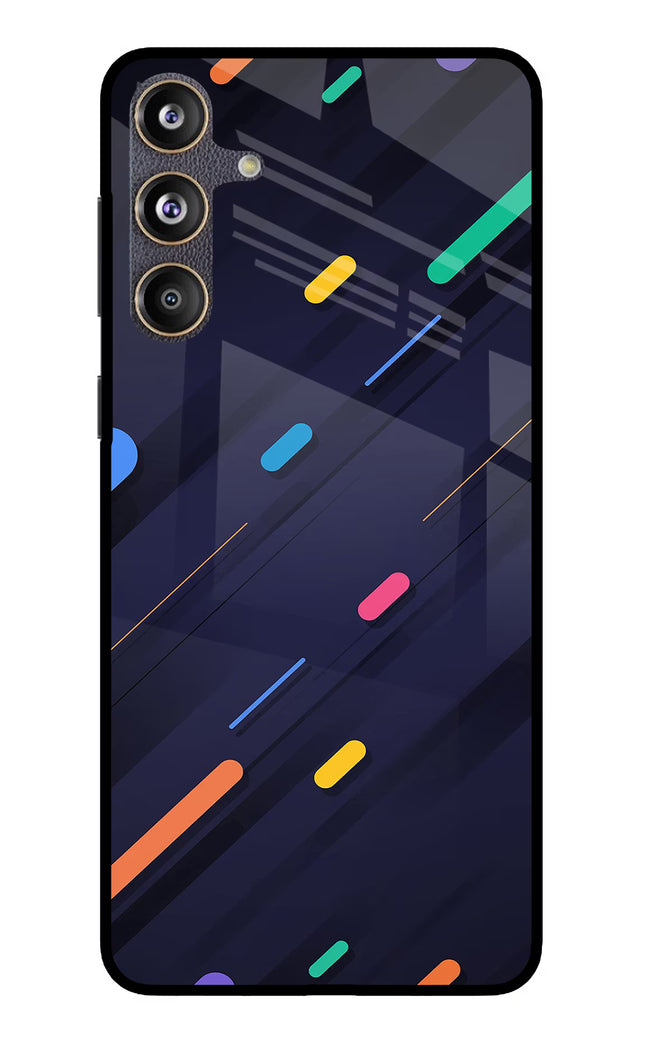 Abstract Design Samsung F55 5G Glass Case