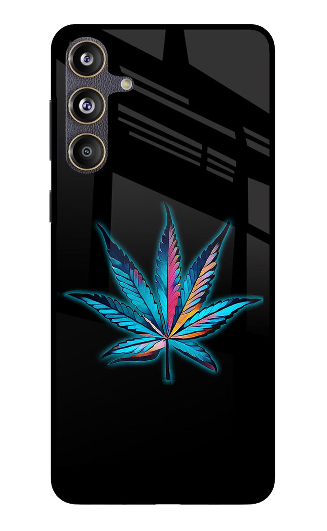 Weed Samsung F55 5G Glass Case