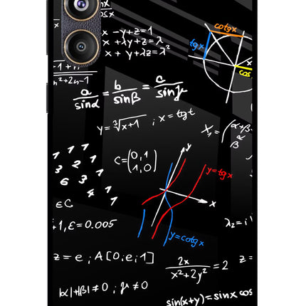 Mathematics Formula Samsung F55 5G Glass Case
