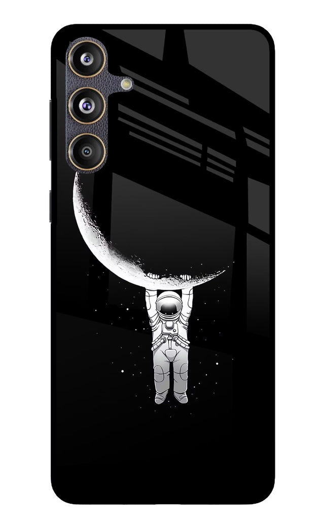 Moon Space Samsung F55 5G Glass Case