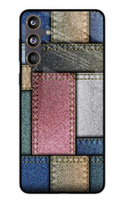 Multicolor Jeans Samsung F55 5G Glass Case
