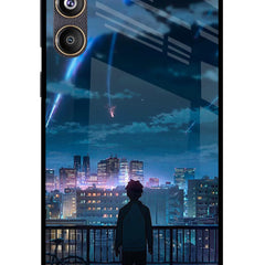 Anime Samsung F55 5G Glass Case