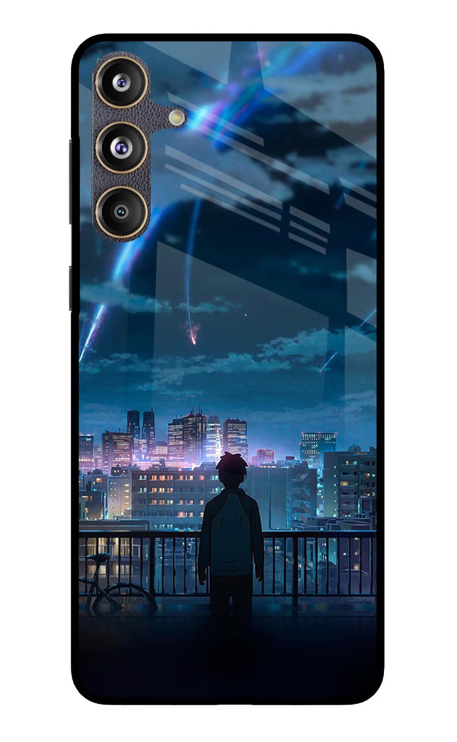 Anime Samsung F55 5G Glass Case