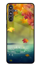 Flowers Samsung F55 5G Glass Case