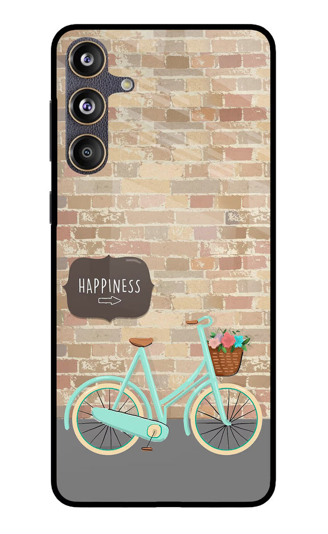 Happiness Artwork Samsung F55 5G Glass Case