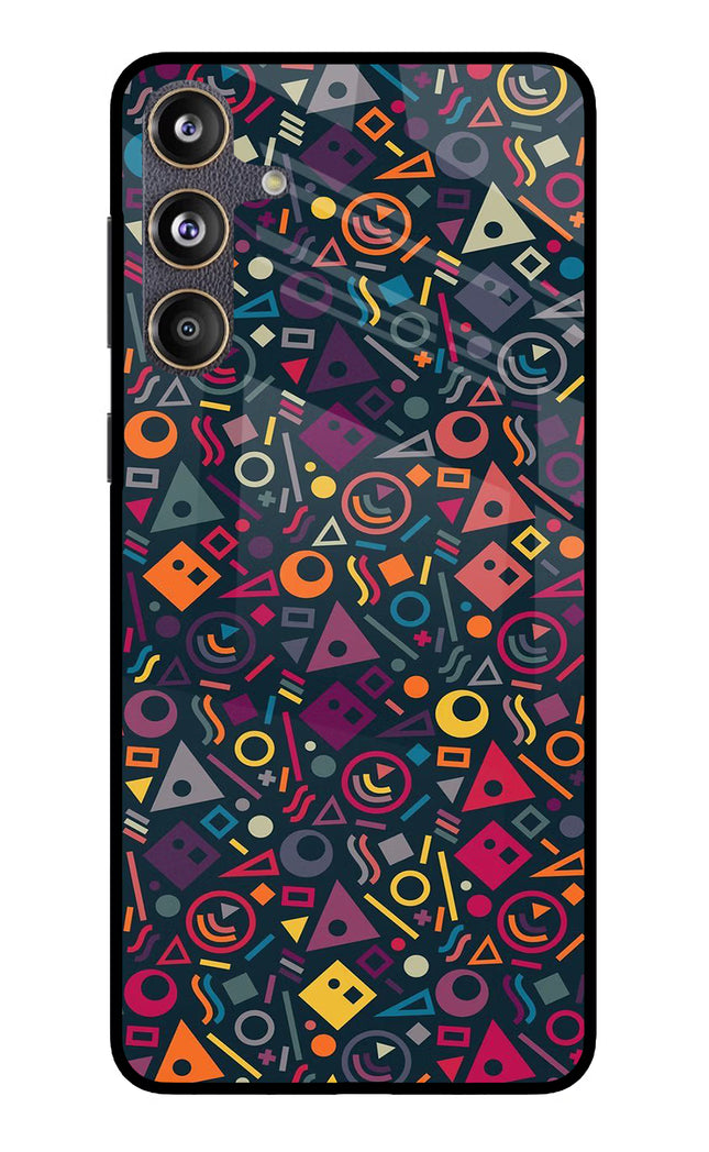 Geometric Abstract Samsung F55 5G Glass Case