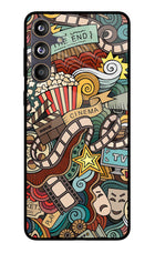 Cinema Abstract Samsung F55 5G Glass Case